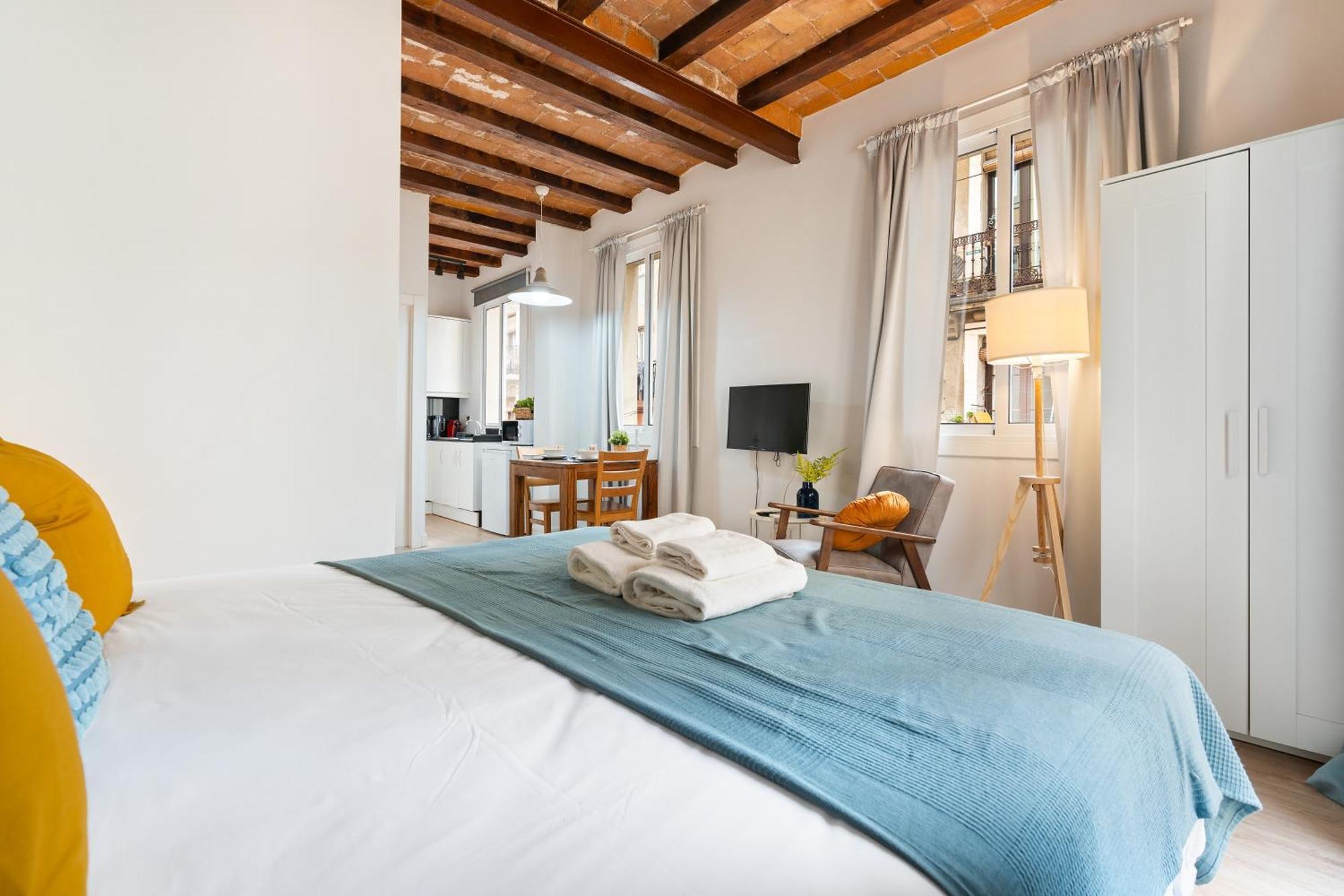 Lodging Apartments Barceloneta Beach Studio 12 Екстериор снимка